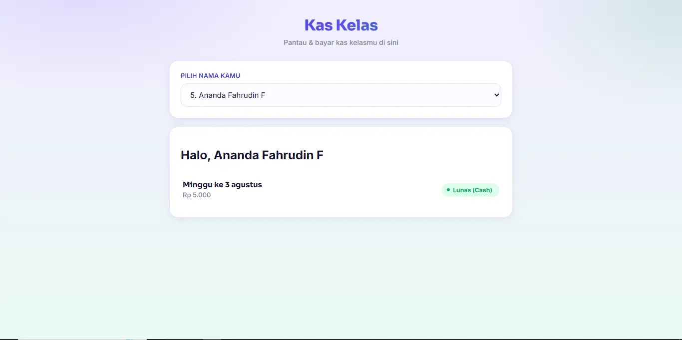 Kas Kelas